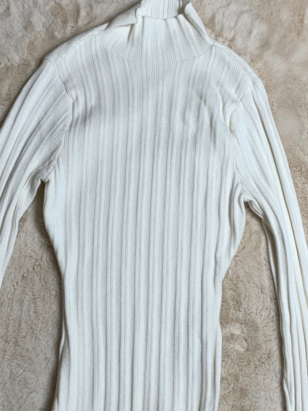 Abercrombie & Fitch cream bodysuit - mock neck, sweater sz small